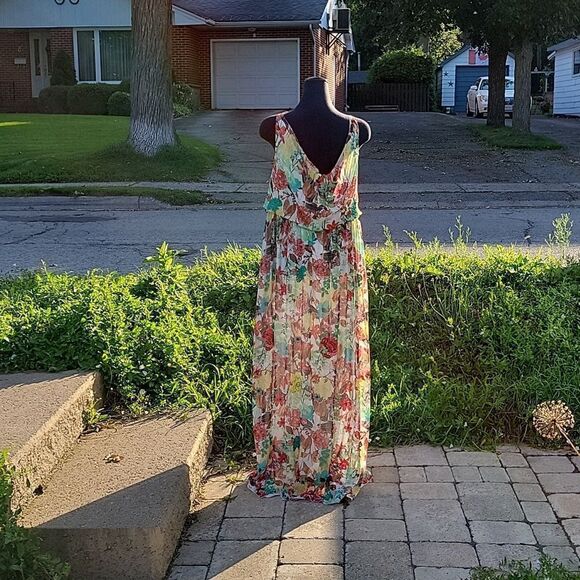 ALICE + OLIVIA floral printed maxi dress 👗Last Discount - Picture 6 of 16